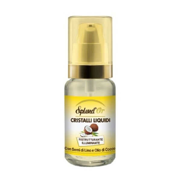 SPLEND OR CRISTALLI LIQUIDI CON SEMI DI LINO E OLIO DI COCCO 50ML