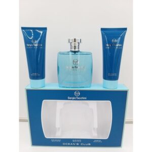 SERGIO TACCHINI OCEAN'S CLUB COFFRET EDT 100ML+AS 100 ML+ S/G 100ML