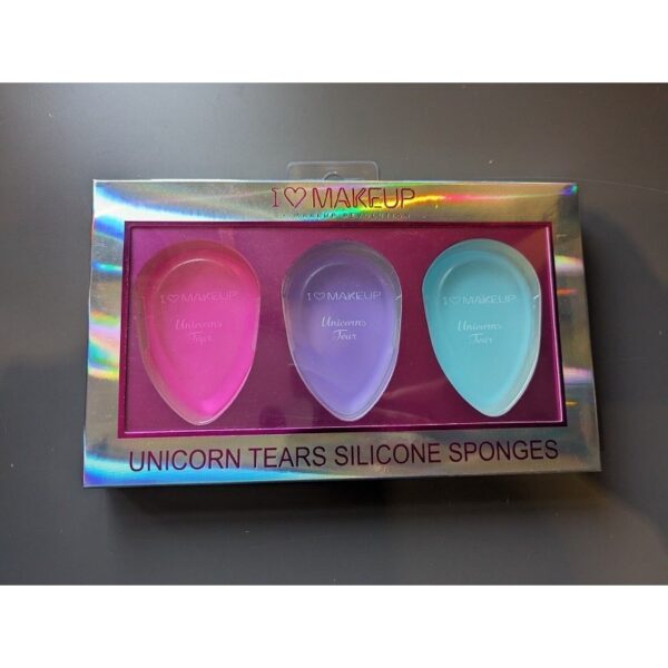 REVOLUTION UNICORN TEARS COFFRET 3 SPUGNE SILICONE