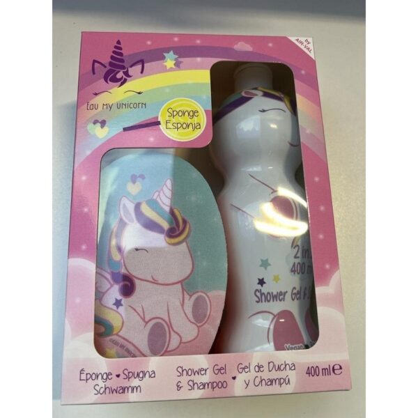 EAU MY UNICORN COFFRET S/G 400ML 1D+SPUGNA