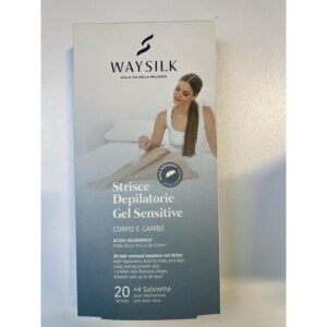 WAYSILK STRISCE DEPILATORIE SENS. CORPO E GAMBE 20 STRISCE+4 SALVIETTE