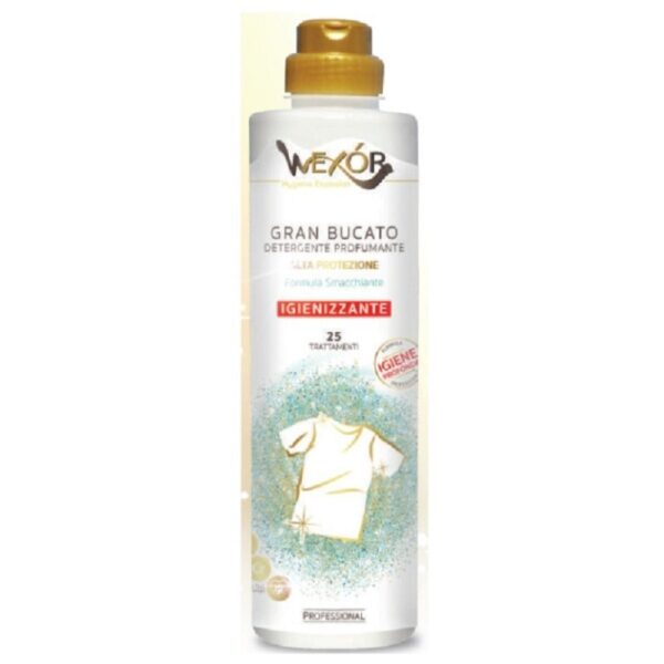 WEXOR GRAN BUCATO DETERGENTE IGIENIZZ X CAPI BIANCHI/COLORATI 750ML