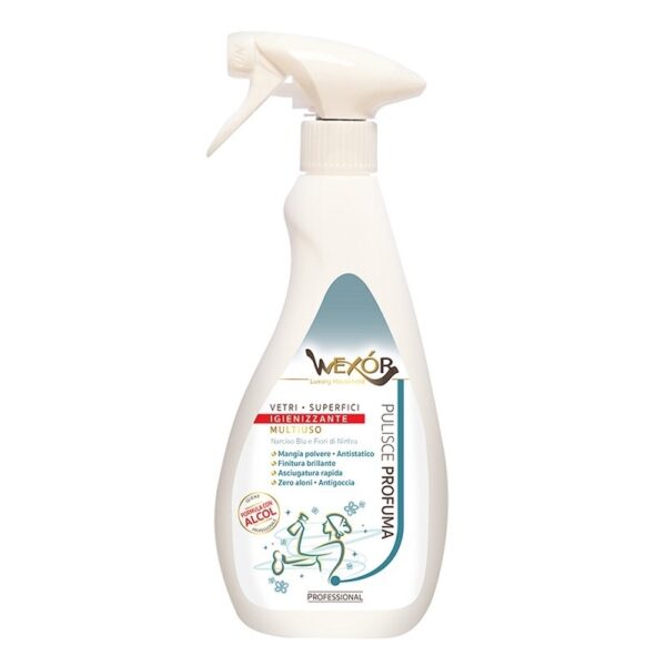 WEXOR PULISCE PROFUMA VETRI E SUPERFICI TRIGGER 750 ML