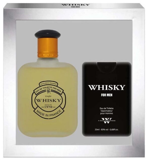 WHISKY FOR MEN COFFRET EDT 100 ML + EDT 20 ML