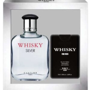 WHISKY SILVER COFFRET POUR HOMME EDT 100 ML + EDT 20 ML