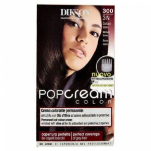 DIKSON POP CREAM CREMA COLORANTE PERMANENTE CASTANO SCURO 300 3N