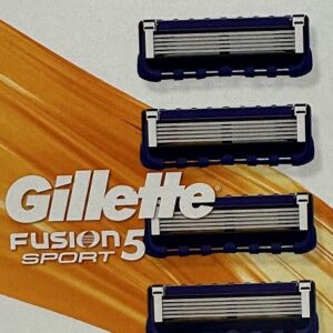 GILLETTE FUSION 5 SPORT 4 RICAMBI