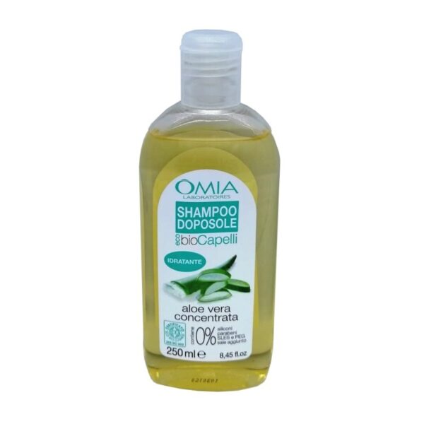 OMIA SHAMPOO DOPOSOLE ALOE VERA ECO BIOCAPELLI 250 ML