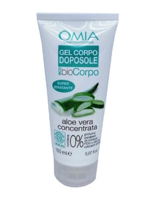 OMIA GEL CORPO DOPOSOLE ALOE VERA ECO BIOCORPO 150 ML