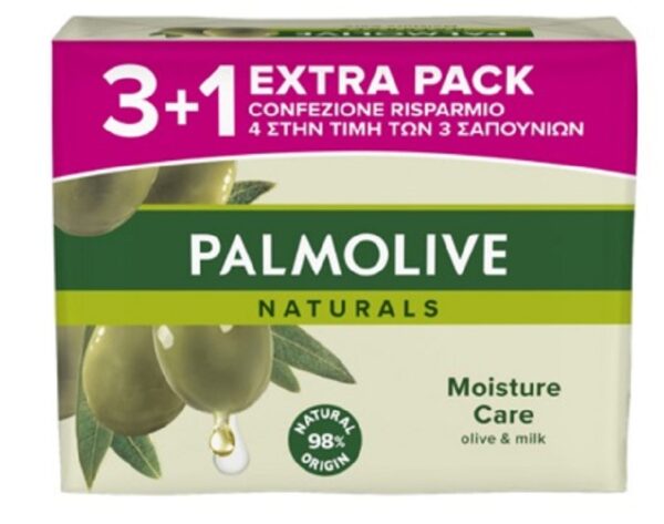 PALMOLIVE SAPONE SOLIDO OLIVE & MILK 3+1 90 GR