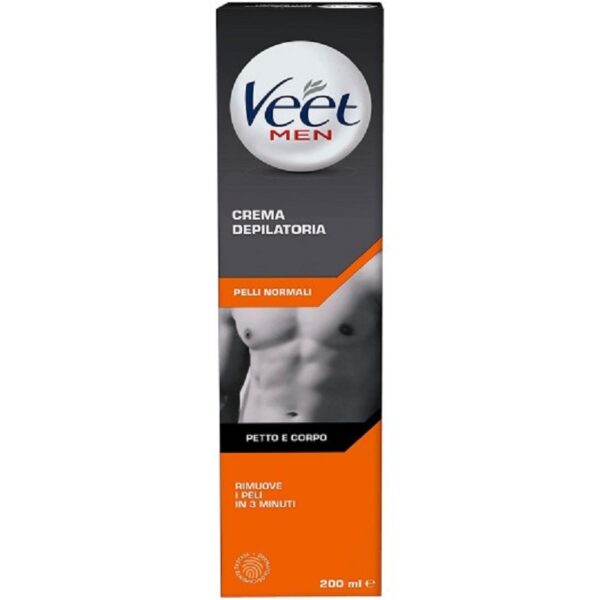 VEET MEN CREMA DEPILATORIA TUBO 200ML PELLI NORMALI