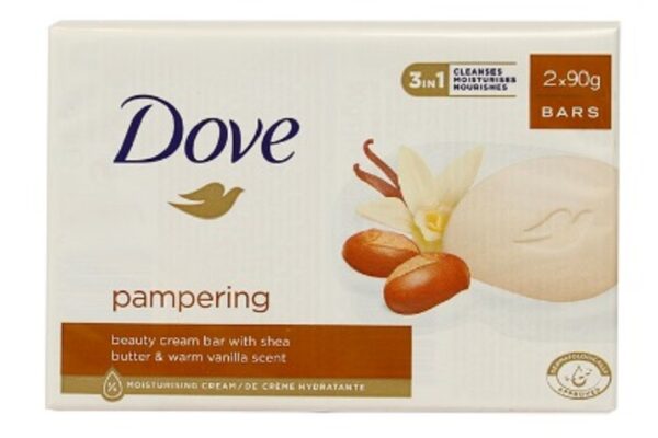 DOVE SAPONETTA KARITE 2 X 90 GR PAMPERING