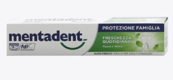 MENTADENT DENTIFRICIO PROTEZIONE FAMIGLIA FRESCHEZZA QUOTIDIANA 75ML