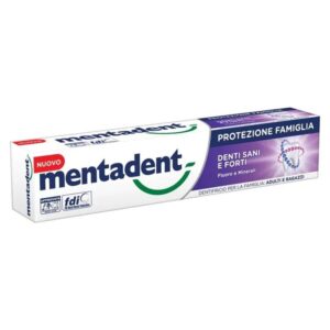 MENTADENT DENTIFRICIO PROTEZIONE FAMIGLIA DENTI SANI E FORTI 75ML