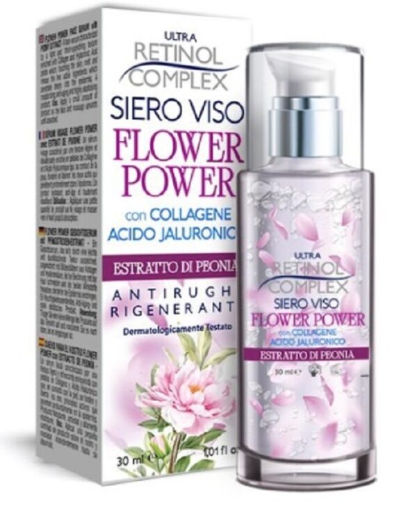 ULTRA RETINOL COMPLEX SIERO VISO FLOWER POWER CON ESTR PEONIA 30ML