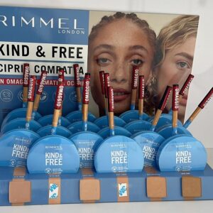 RIMMEL EXPO CIPRIA COMPATTA KIND&FREE + MATITA 18PZ