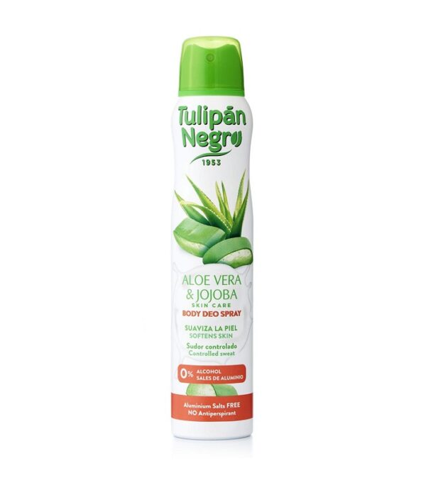 TULIPAN NEGRO DEO ALOE & JOJOBA 200 ML SPRAY