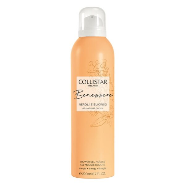 COLLISTAR BENESSERE NEROLI E ELICRISO GEL MOUSSE DOCCIA 200 ML