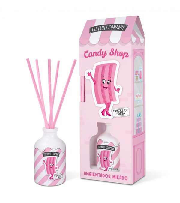 THE FRUIT COMPANY CANDY SHOP DIFFUS PER AMBIENTE GOMMA A FRAGOLA 40ML