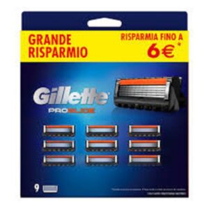 GILLETTE PROGLIDE 9 RICAMBI DA 5 LAME