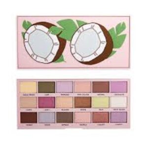 I HEART REVOLUTION PALETTE TASTY COCONUT EYESHADOW 18 OMBRETTI