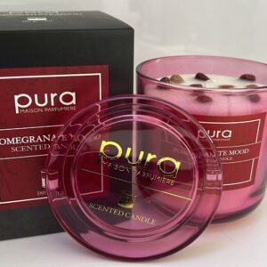 MERCURY CANDELA PROFUMATA POMEGRANATE MOOD 380 GR IN CAMPANA VETRO