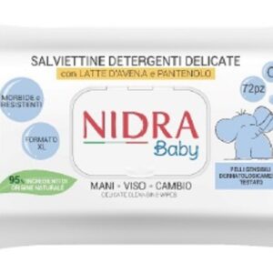 NIDRA BABY SALVIETTINE DETERGENTI DELICATE 72PZ