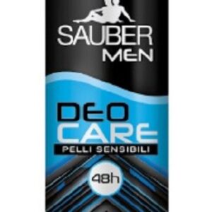 SAUBER DEO SPRAY DEOCARE MEN INVISIBLE 48H PELLI SENSIBILI 150ML