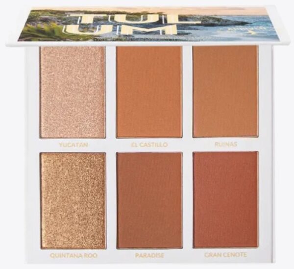 BH COSMETICI PALETTE BRONZER E ILLUMINANTI 6 COLORI