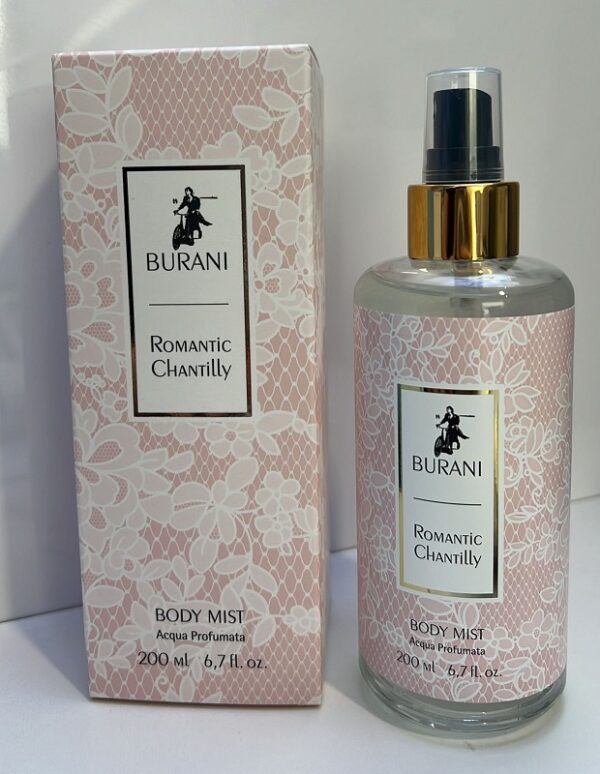 BURANI ROMANTIC CHANTILLY A/P 200ML OGNI 6PZ 1 TESTER OMAGGIO