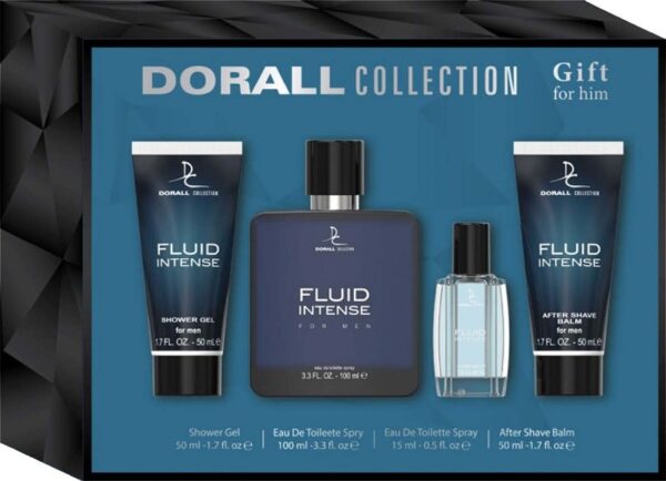 DORAL COLLECTION FLUID INTENSE COF EDT 100ML+15ML+S/G 50ML+A/S BA 50ML