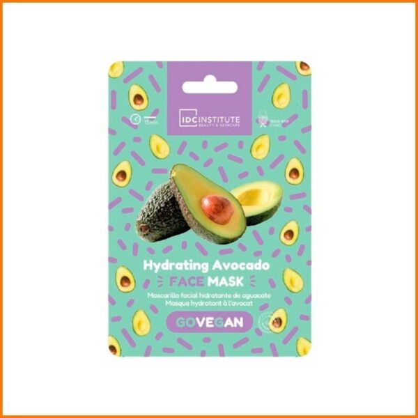 IDC INSTITUTE MASCHERA VISO IDRATANTE VEGANA ALL'AVOCADO