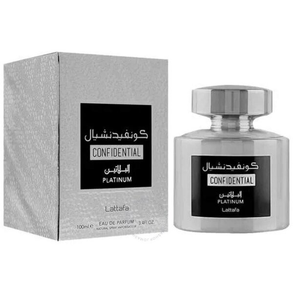 LATTAFA CONFIDENTIAL PLATINUM EDP 100ML VAPO