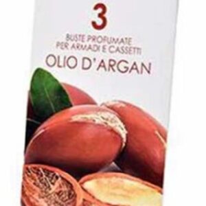 MERCURY 3 BUSTE PROFUMATE X CASSETTI E ARMADI OLIO D'ARGAN