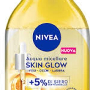 NIVEA ACQUA MICELLARE SKIN GLOW VISO-OCCHI-LABBRA 400ML