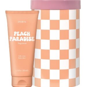 PUPA HAPPYBOX LATTE CORPO 200 ML PEACH PARADISE