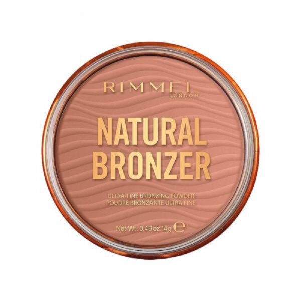 RIMMEL NATURAL BRONZER TERRA N. 001 SUNLIGHT + MATITA OMAGGIO