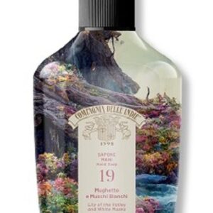 COMPAGNIA DELLE INDIE SAPONE MANI MUGHETTO E MUSCHIO BIANCO 300 ML