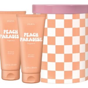 PUPA HAPPYBOX 1 LATTE DOCCIA 200 ML+LATTE CORPO 200 ML PEACH PARADISE