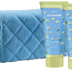 PUPA LET'S BLOOM KIT 1 LATTE DOCCIA + LATTE CORPO DAISY FIELD+POCHETTE