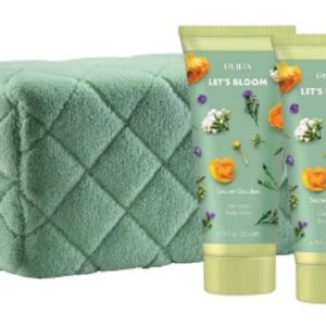 PUPA LET'S BLOOM KIT 1 LATTE DOCCIA + LATTE CORPO SECRET GARDEN+POCHET