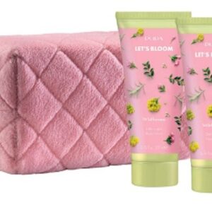 PUPA LET'S BLOOM KIT 1 LATTE DOCCIA + LATTE CORPO WILD FLOWERS+POCHETT