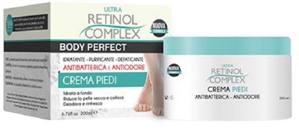 ULTRA RETINOL COMPLEX CREMA PIEDI ANTIBATTERICA E ANTIODORE 250 ML