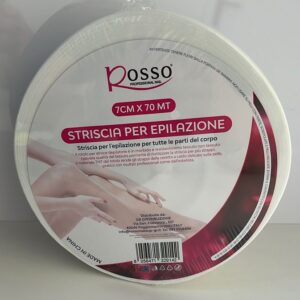 ROSSO PROFESSIONAL NAIL ROTOLO PER EPILAZIONE 7 CM X 70 MT