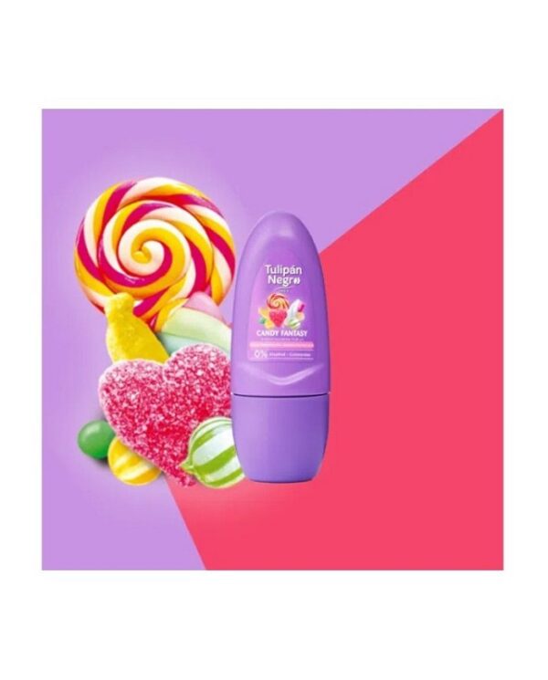 TULIPAN NEGRO DEO ROLL-ON CANDY FANTASY 50 ML