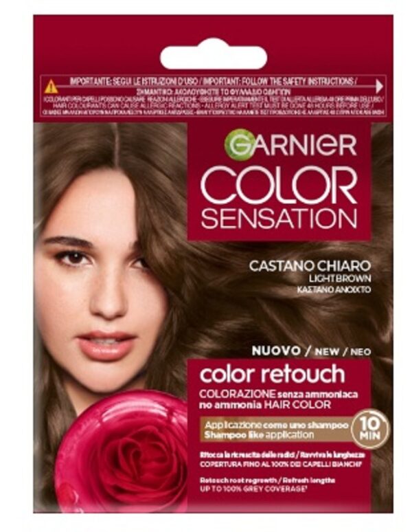 GARNIER COLOR SENSATION COLORAZIONE SENZA AMMONIACA CASTANO CHIARO
