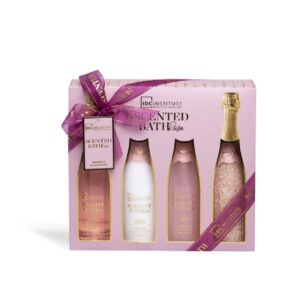 IDC INSTITUTE SCENTED COFFRET BAGNO ROSE CHAMPAGNE 4PZ NEW