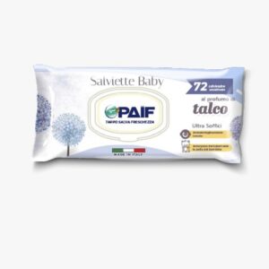 PAIF SALVIETTE BABY PROFUMO TALCO 72 PEZZI