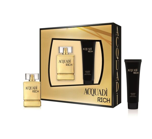 ACQUADI RICH COFFRET EDT 30ML + DOCCIA SHAMPOO 60 ML