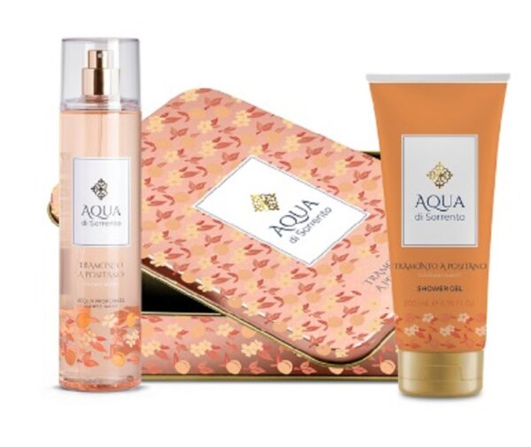 AQUA DI SORRENTO TRAMONTO A POSITANO COFFRET A/P 245ML+S/G 200ML